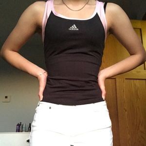 Adidas compression tank top